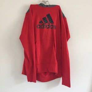 Adidas | Red Hoodie